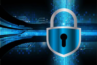 siber güvenlik kavramı arka plan, soyut yüksek hızlı dijital internet bağlantı tasarımı