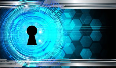 siber güvenlik kavramı arka plan, soyut yüksek hızlı dijital internet bağlantı tasarımı