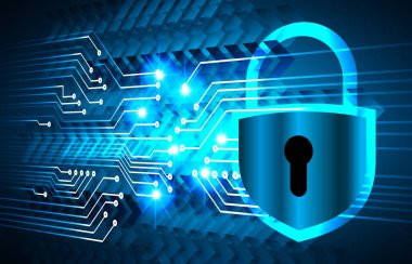 siber güvenlik kavramı arka plan, soyut yüksek hızlı dijital internet bağlantı tasarımı