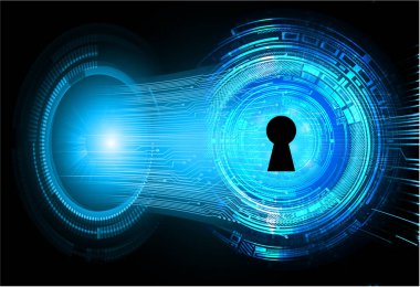 siber güvenlik kavramı arka plan, soyut yüksek hızlı dijital internet bağlantı tasarımı