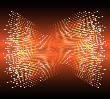 soyut dijital veri vektörü illüstrasyon arka planı, mavi ve siyah renkler