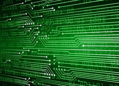 Siber devre gelecekteki teknoloji kavramı