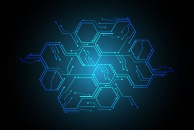 siber güvenlik kavramı arka plan, vektör illüstrasyon tasarımı