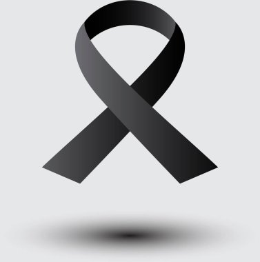 Barış kurdelesi işaret vektörü