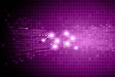 Siber devre gelecekteki teknoloji kavramı