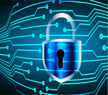 siber güvenlik kavramı arka plan, soyut yüksek hızlı dijital internet bağlantı tasarımı