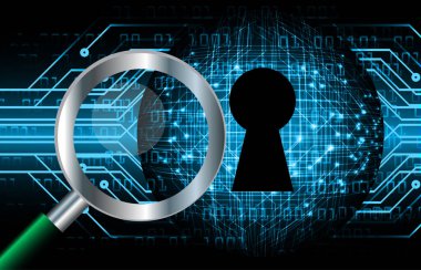 dijital internet bağlantısı, tasarım soyut yüksek hız, siber güvenlik kavramı arka plan