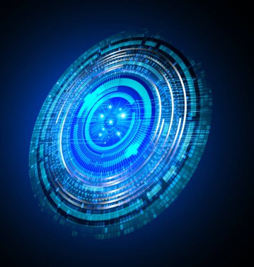 soyut dijital veri kavramı vektör resimleme arkaplanı