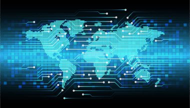  dijital soyut veri kavramı vektör resimleme arkaplanı