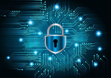 siber güvenlik kavramı arka plan, soyut yüksek hızlı dijital internet bağlantı tasarımı