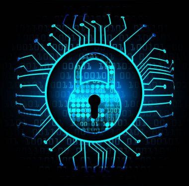 dijital internet bağlantısı, tasarım soyut yüksek hız, siber güvenlik kavramı arka plan