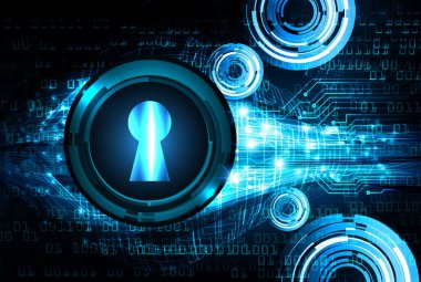 dijital internet bağlantısı, tasarım soyut yüksek hız, siber güvenlik kavramı arka plan