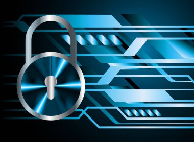 siber güvenlik kavramı arka plan, soyut yüksek hızlı dijital internet bağlantı tasarımı