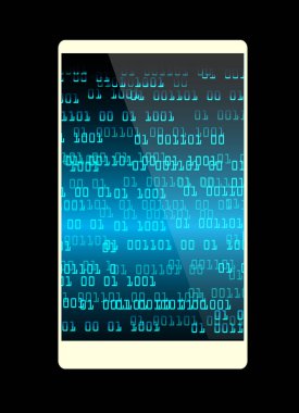 cep telefonu, güvenlik konsepti, dijital ve siber güvenlik konusunda kapalı asma kilit