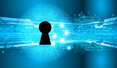 siber güvenlik kavramı arka plan, soyut yüksek hızlı dijital internet bağlantı tasarımı