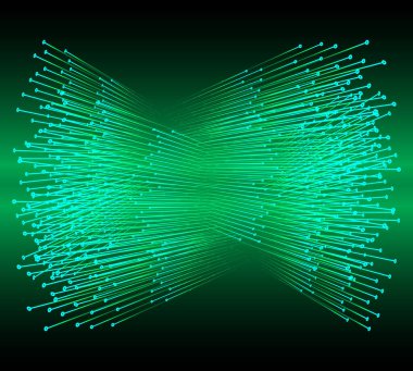 soyut dijital veri vektörü illüstrasyon arka planı, mavi ve siyah renkler