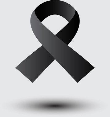 Barış kurdelesi işaret vektörü