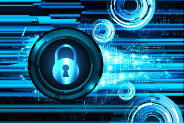 dijital internet bağlantısı, tasarım soyut yüksek hız, siber güvenlik kavramı arka plan