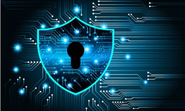 siber güvenlik kavramı arka plan, soyut yüksek hızlı dijital internet bağlantı tasarımı