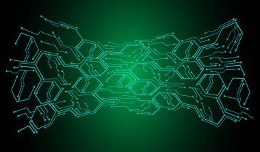 soyut dijital veri kavramı vektör resimleme arkaplanı