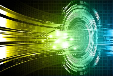 Siber devre gelecekteki teknoloji kavramı