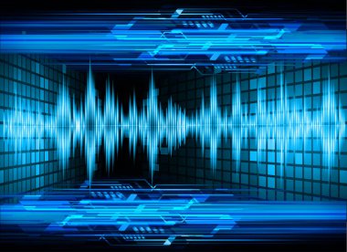 soyut dijital veri kavramı vektör resimleme arkaplanı