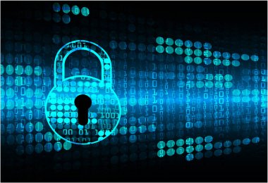 dijital internet bağlantısı, tasarım soyut yüksek hız, siber güvenlik kavramı arka plan