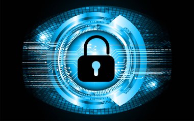 siber güvenlik kavramı arka plan, soyut yüksek hızlı dijital internet bağlantı tasarımı