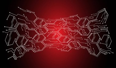 soyut dijital veri kavramı vektör resimleme arkaplanı