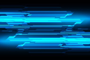 Soyut hız çizgileri arkaplanı. Koyu mavi Radial hareket bulanıklığı. etki dalgası