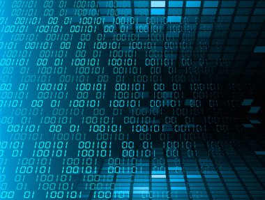 soyut dijital veri kavramı vektör resimleme arkaplanı