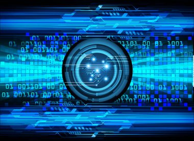 siber güvenlik kavramı arka plan, vektör illüstrasyon tasarımı