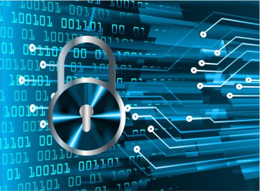 siber güvenlik kavramı arka plan, soyut yüksek hızlı dijital internet bağlantı tasarımı