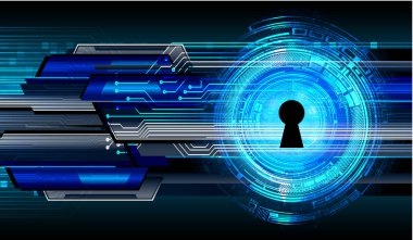 siber güvenlik kavramı arka plan, soyut yüksek hızlı dijital internet bağlantı tasarımı