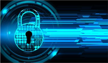 siber güvenlik kavramı arka plan, soyut yüksek hızlı dijital internet bağlantı tasarımı