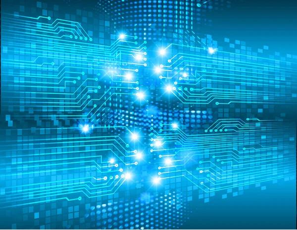 soyut dijital veri vektörü illüstrasyon arka planı, mavi ve siyah renkler