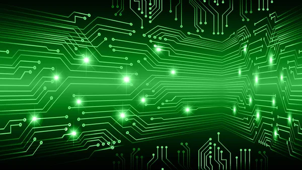 Soyut fütüristik teknoloji kavramı. Dijital Veri İllüstrasyonu.