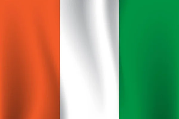 アイルランドの国旗ベクトル記号 — ストックベクタ