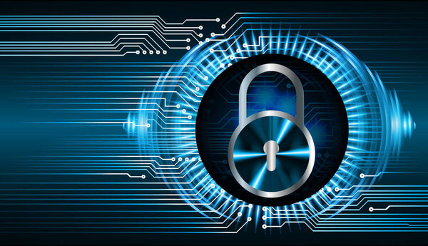 Абстрактный дизайн высокоскоростного цифрового интернета, концепция кибербезопасности