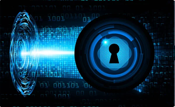 Mavi siber devre gelecekteki teknoloji konsepti