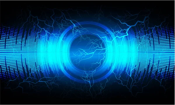 Siber güvenlik kavramı arka plan, dijital soyut vektör çizimi