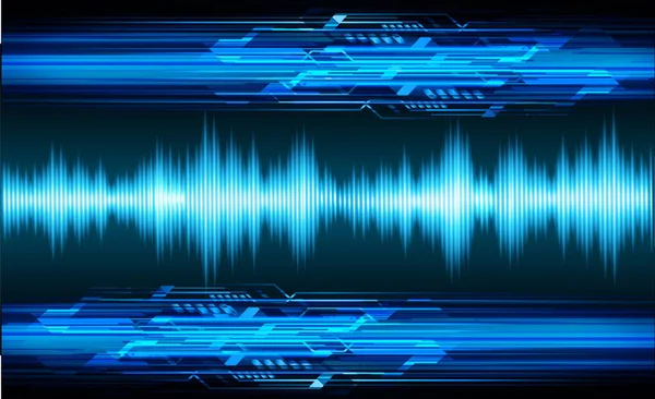 Soyut fütüristik teknoloji kavramı. Dijital Veri İllüstrasyonu.