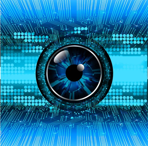 Siber güvenlik teknolojisi, bilgi siber güvenlik kavramı için soyut bir geçmiş. Vektör illüstrasyonu.