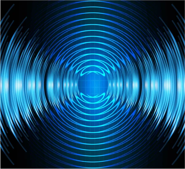 Siber güvenlik teknolojisi, bilgi siber güvenlik kavramı için soyut bir geçmiş. Vektör illüstrasyonu.