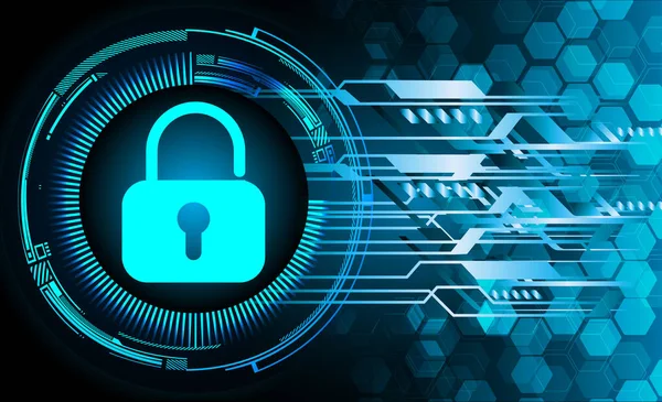 Soyut yüksek hızlı dijital internet bağlantısı tasarımı, siber güvenlik kavramı arka planı