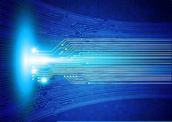 Siber güvenlik teknolojisi, bilgi siber güvenlik kavramı için soyut bir geçmiş. Vektör illüstrasyonu.