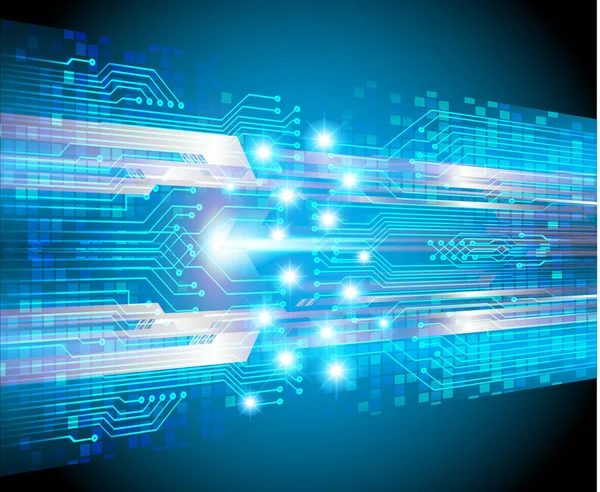 Soyut fütüristik teknoloji kavramı. Dijital Veri İllüstrasyonu.