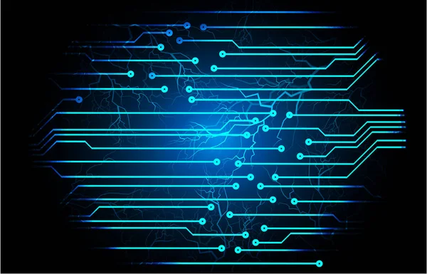 soyut dijital veri vektörü illüstrasyon arka planı, mavi ve siyah renkler