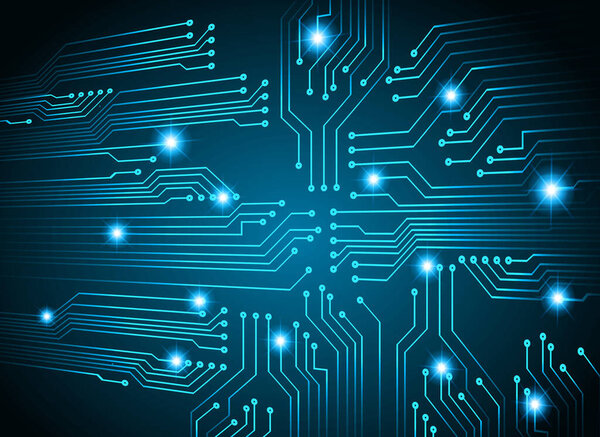 абстрактные цифровые данные концепции векторной иллюстрации фон