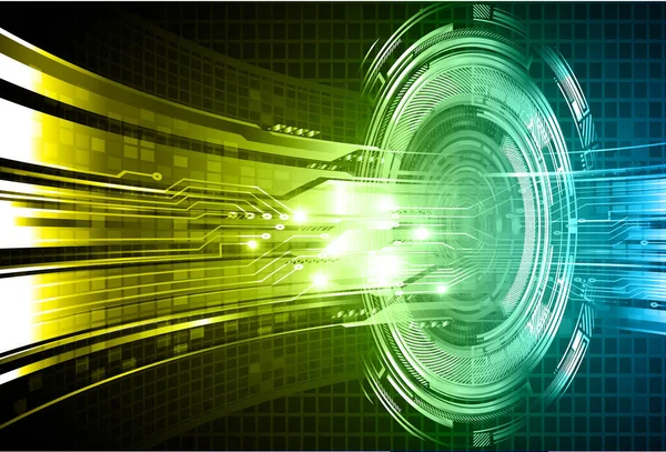 Siber devre gelecekteki teknoloji kavramı